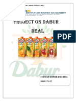 Project On Dabur Real