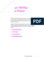 Textronix Phaser 540 User Manual PDF