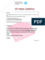 Short Mail Sample 1 PDF