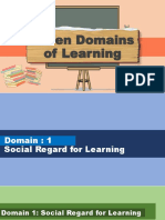 Seven Domain of Learning