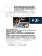 Concepto de Baloncesto