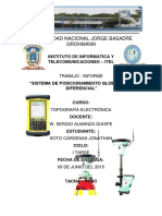 Informe Gps Diferencial