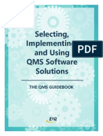 Selecting, Implementing, and Using QMS Software Solutions