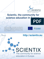 Contemporary Trends at Physics Education at Scientix Proejct