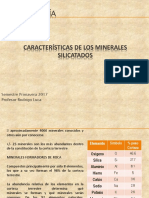 Petrografía: Características de Los Minerales Silicatados