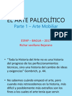 Arte Paleolítico, Mobiliar y Rupestre