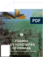 Elsa Tamez (1998) - Cuando Los Horizontes Se Cierran. San Jose, Costa Rica. Editorial Departamento Ecumenico de Investigaciones