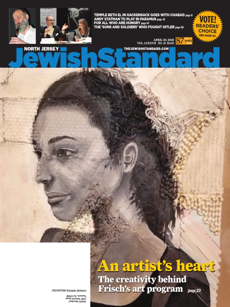 Jewish Standard, April 20, 2018 PDF Rabbi Jews And Judaism