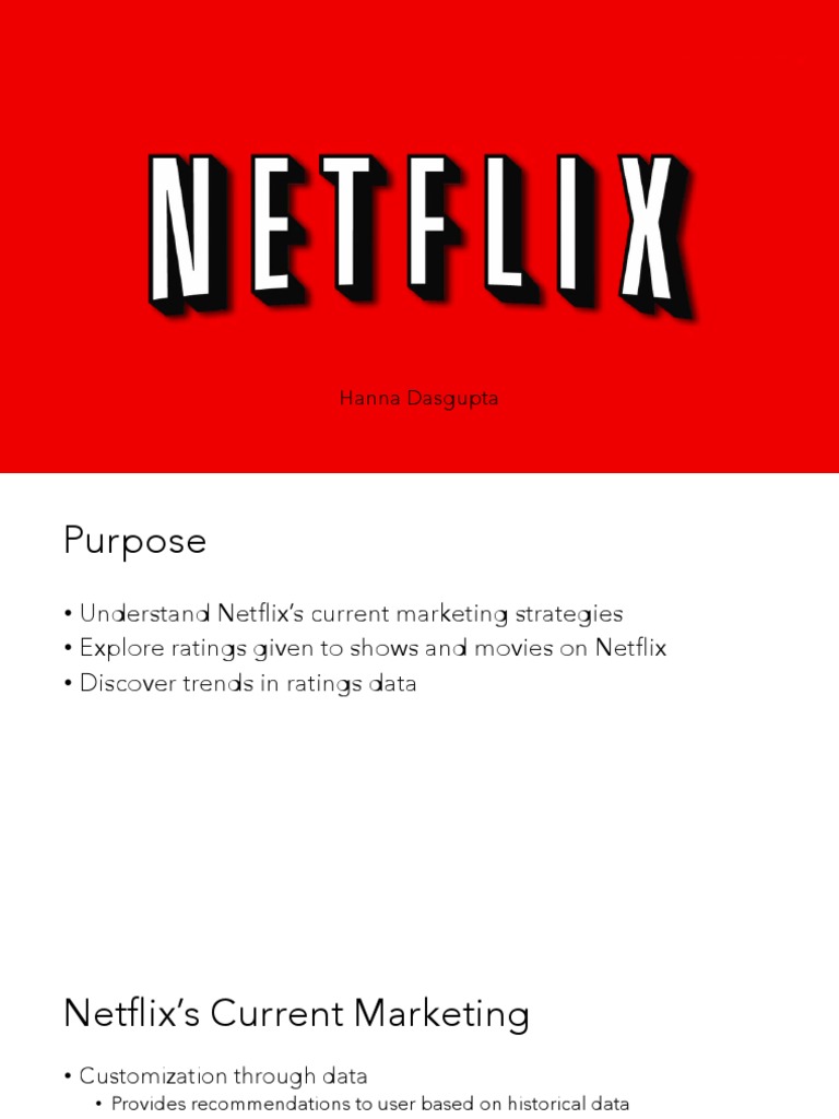 Netflix Presentation | PDF