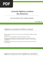 ANVISA e Introdução e Legislações