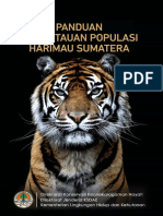 Buku Panduan Pemantauan Populasi Harimau Sumatera
