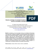 Estudo Sociológico Da Amizade Duradoura e de Sua Função Social Na Sociedade Contemporânea PDF