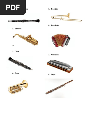 Instrumentos De Viento Y Nombres