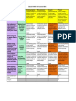 education portfolio self assessment matrix-1  1 