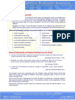 Why States Should Join The IHO?: Charts and Hydrography Underpin Every Human Activity In, On or Under The Sea, Including