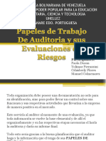 Evaluación de Riesgos de Auditoria, 