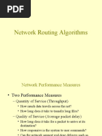 Network Routing Algorithms