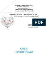 28.- Cardiovascular II - HTA II y Diureticos I (Presentacion)
