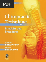 健康・医学 THOMPSON TECHNIQUE REFERENCE MANUAL Educational Products
