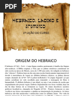 Apostila 01 - Hebraico Ladino Aramaico