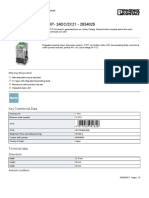 Single Relay - REL-IR/LDP-24DC/2X21 - 2834025: Key Commercial Data