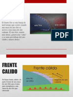 Clasificación de Los Frentes