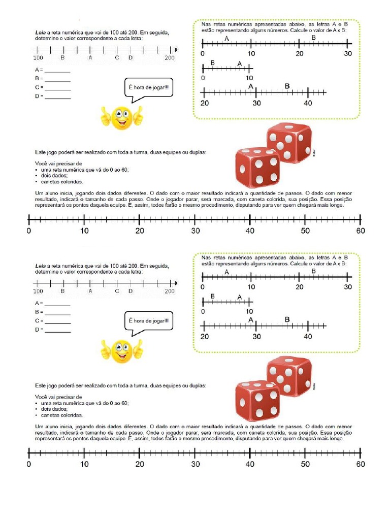 Jogo da Reta Numérica