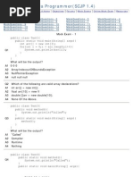 Java MockExam - 1