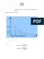 Physics - Half Life Decay