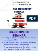 Makati City Fire Station: Fire and Life Safety Seminar