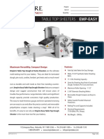 Table Top Sheeter EASY-0715