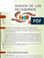 Clasificacion de Los Derecho Humanos