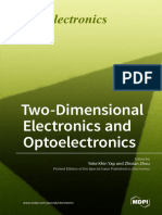 TwoDimensional Electronics and Optoelectronics