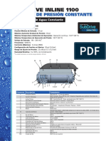 Sistema de Presion Constante M2181sp Inline 1100 Technical Flyer 02-10 PRESS