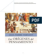 Los Origenes Del Pensamiento Griego PDF