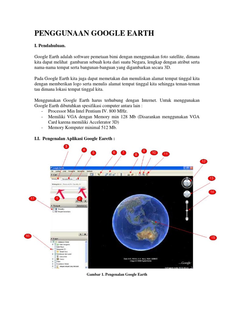 Google Earth PDF | PDF | Komputer | Teknologi & Rekayasa
