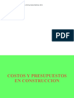 Costos y presupuestos