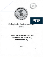 REGLAMENTO PARA EL USO DEL UNIFORME DE LA (EL) ENFERMERA (O).pdf