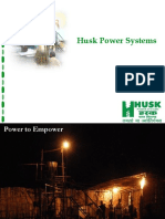 Husk Power Systems (Introduction Updated)