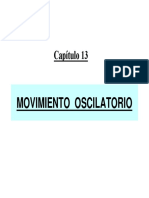 movimiento oscilatorio