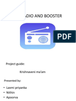 Fm Radio and Booster