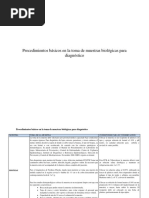 Procedimientos Basicos en La Toma de Muestras 2014 PDF