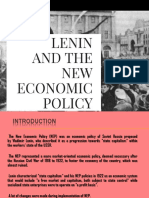 Lenin and New Economic Policy