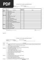 Earthing Inspection Checklist Template | PDF