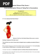 Chinese Greetings: Formal & Informal | PDF | Language Arts & Discipline