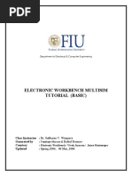 Electronic Workbench Multisim Tutorial (Basic)