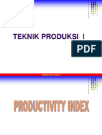 1, Productivity Index