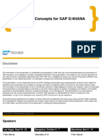 TEC206 - Extensibility Concepts For SAP S/4HANA: Public