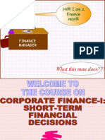 Corporate Finance, Funds Statament, Agency Problem 52