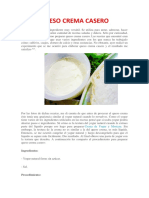 Elaboracion de Queso